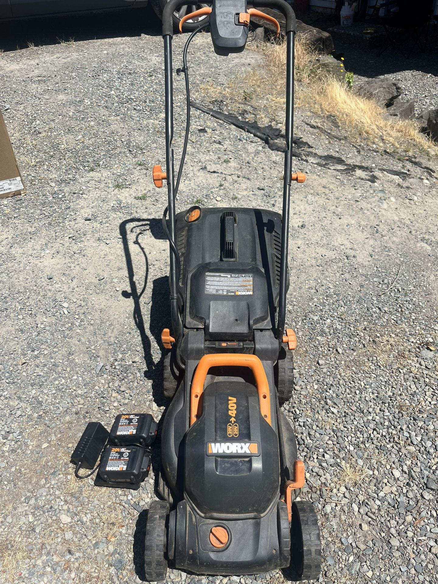Worx Electric 40v Lawn Mower / Lawnmower -OBO