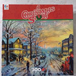 Puzzle - A Christmas Story- Thomas Kinkade