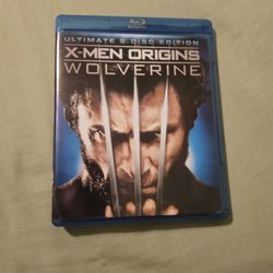 X-MEN ORIGINS WOLVERINE BLU-RAY ULTIMATE 2 DISC EDITION  & DIGITAL COPY !