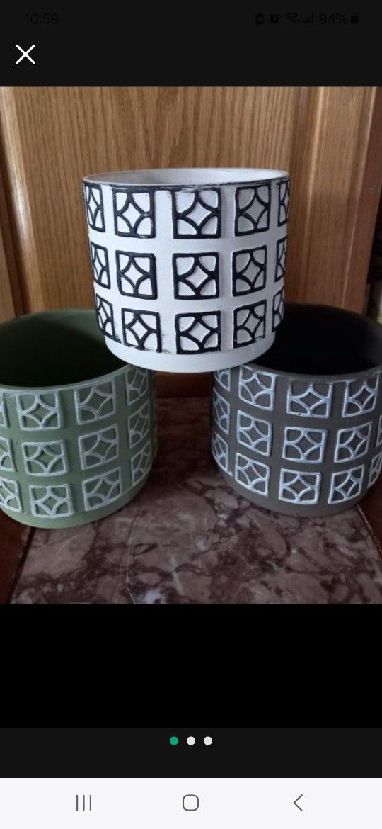 Flower Pots.