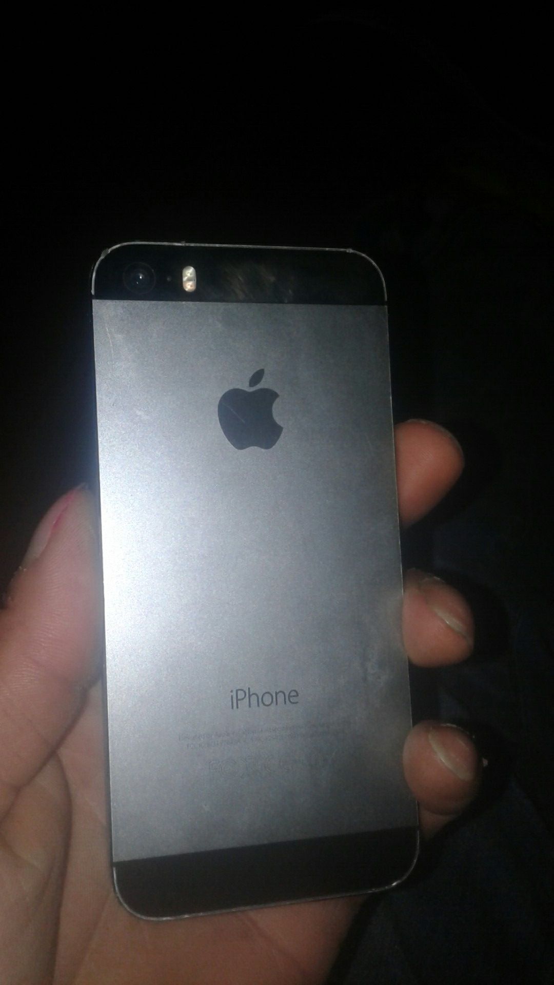 Iphone 5 cracked screen