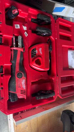 M12 12-Volt Lithium-lon FORCE LOGIC Press Tool Kit w/ CTS Copper Jaws