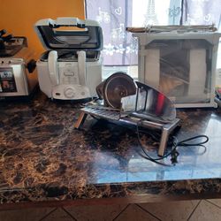 Fryer, Meat Slicer, Roast Oven - Kitchen Appliances