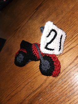 Red Dirt Bike#21