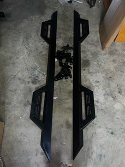 LA Zona Auto Parts 2019 To 2024 Dodge Ram Crew Cab Running Boards Side Step Off Road Estribos Grada