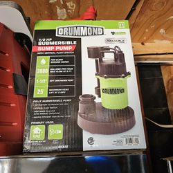 1/2 HP Drummond submersible pump