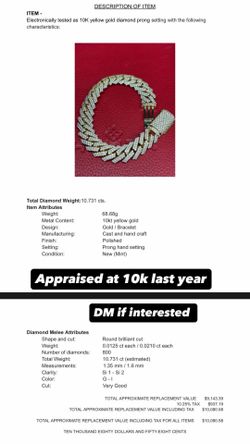 10K YELLOW GOLD BRACELET
