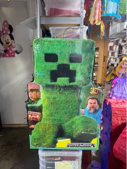 Minecraft figure piñata
