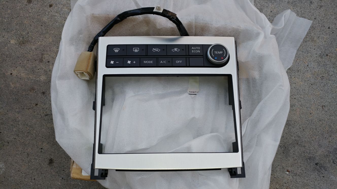 G35 JDM double din dash kit