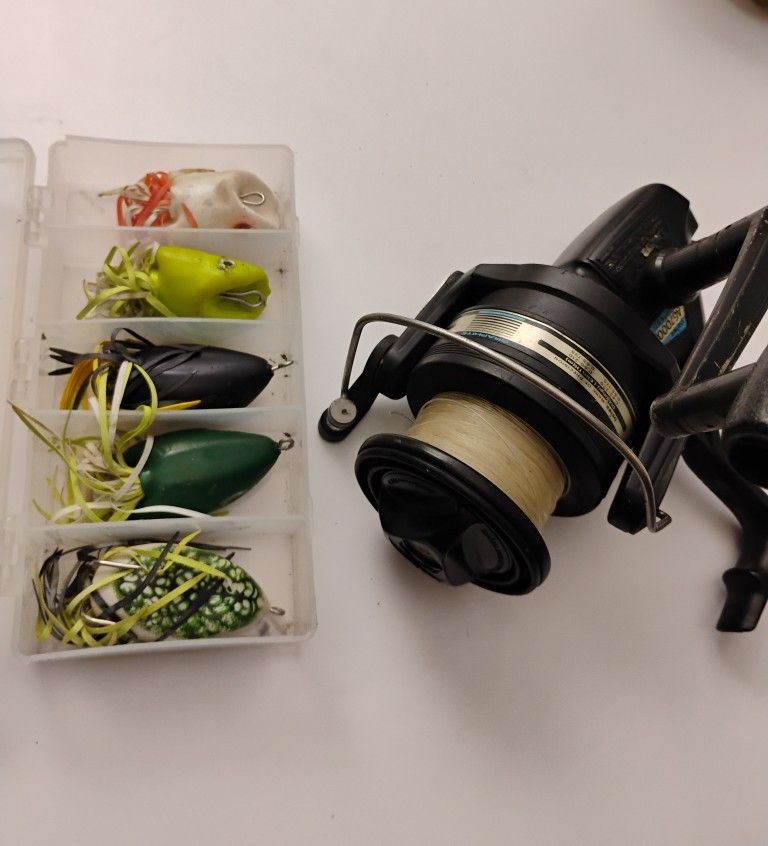 Diawa Reel And Frog Lures