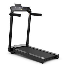 Easy to Store & Compact Folding LED Treadmill