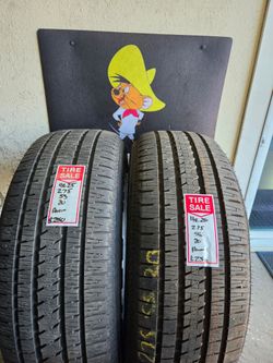 275/55/20 Bridgestone Tires (2)