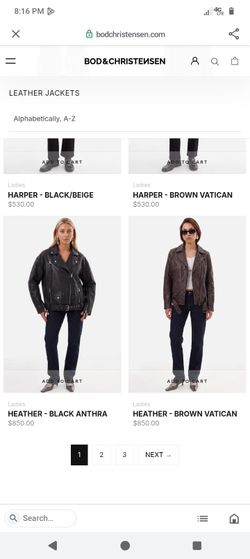 Ladies leather Jacket