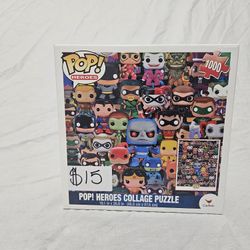 Pop Heroes DC Comics Themed Puzzle 
