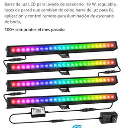 Luces LED  Set De 4 Barras  Nuevas