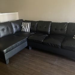 Black Sectional Couch