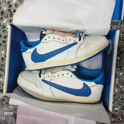 Travis Scott x Air Jordan 1 Low SP Fragments