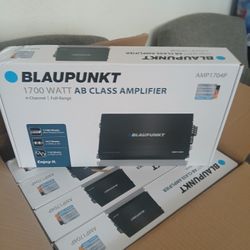 Blaupunkt 1700 Watts 4 Ch Amplifier Brand New In The Box 