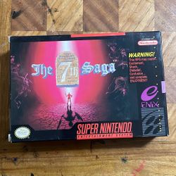 The 7th Saga Super Nintendo 