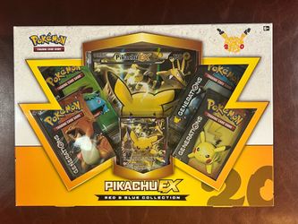 Pokemon Generations TCG Red & Blue Collection Pikachu EX Sealed