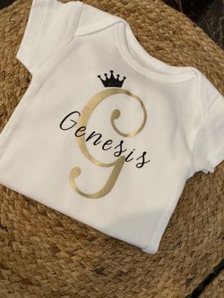 Customized baby shirts