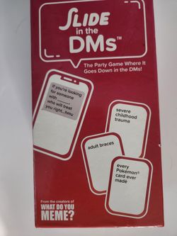 Slide In Dms Card Game