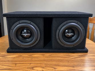Skar Audio ZVX-8 D4 Dual 8” Subwoofer Setup
