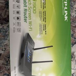 TP-Link Touch Screen Router