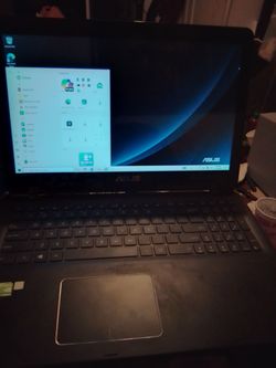 Asus i7 touchscreen laptop