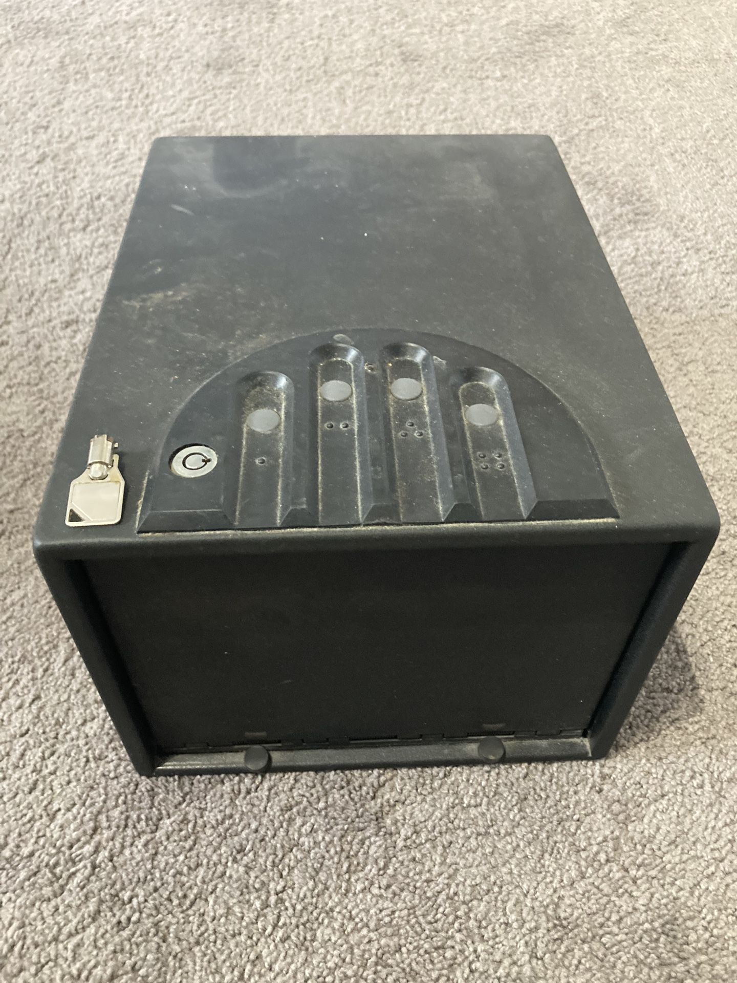 Used Gunvault With Key 13”x10”x7”