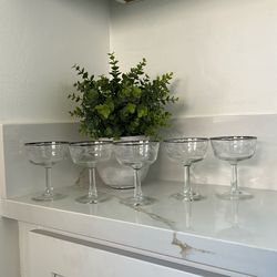 Antique Champagne Glasses