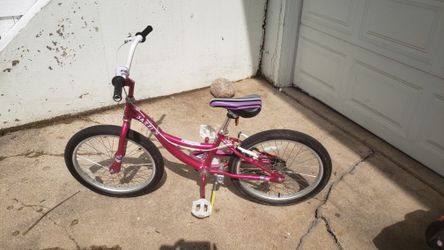 Used Kids Bike Raleigh Jazzi 20 Girls Pink fuchsia for Sale in Schaumburg IL OfferUp