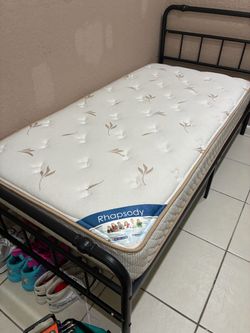 rooms to go rhapsody twin size mattress bed NO FRAME