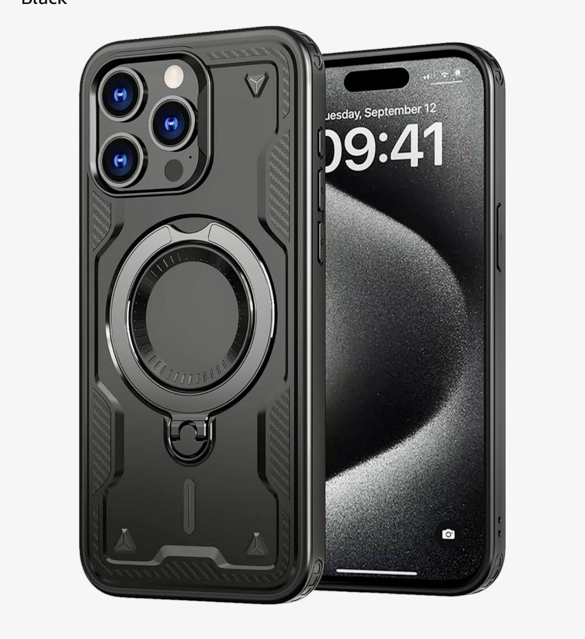Magnetic Kickstand Case for iPhone 15 Pro Max phone case protector and iPhone 16 Pro Max. Choose one