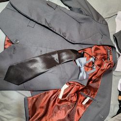 Kids Suit And Shirt Set