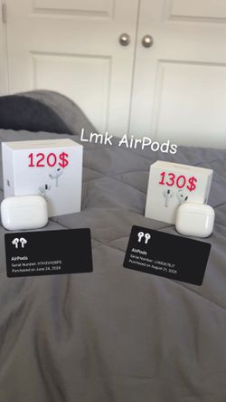 AirPods Pro And AirPod Gen 4 