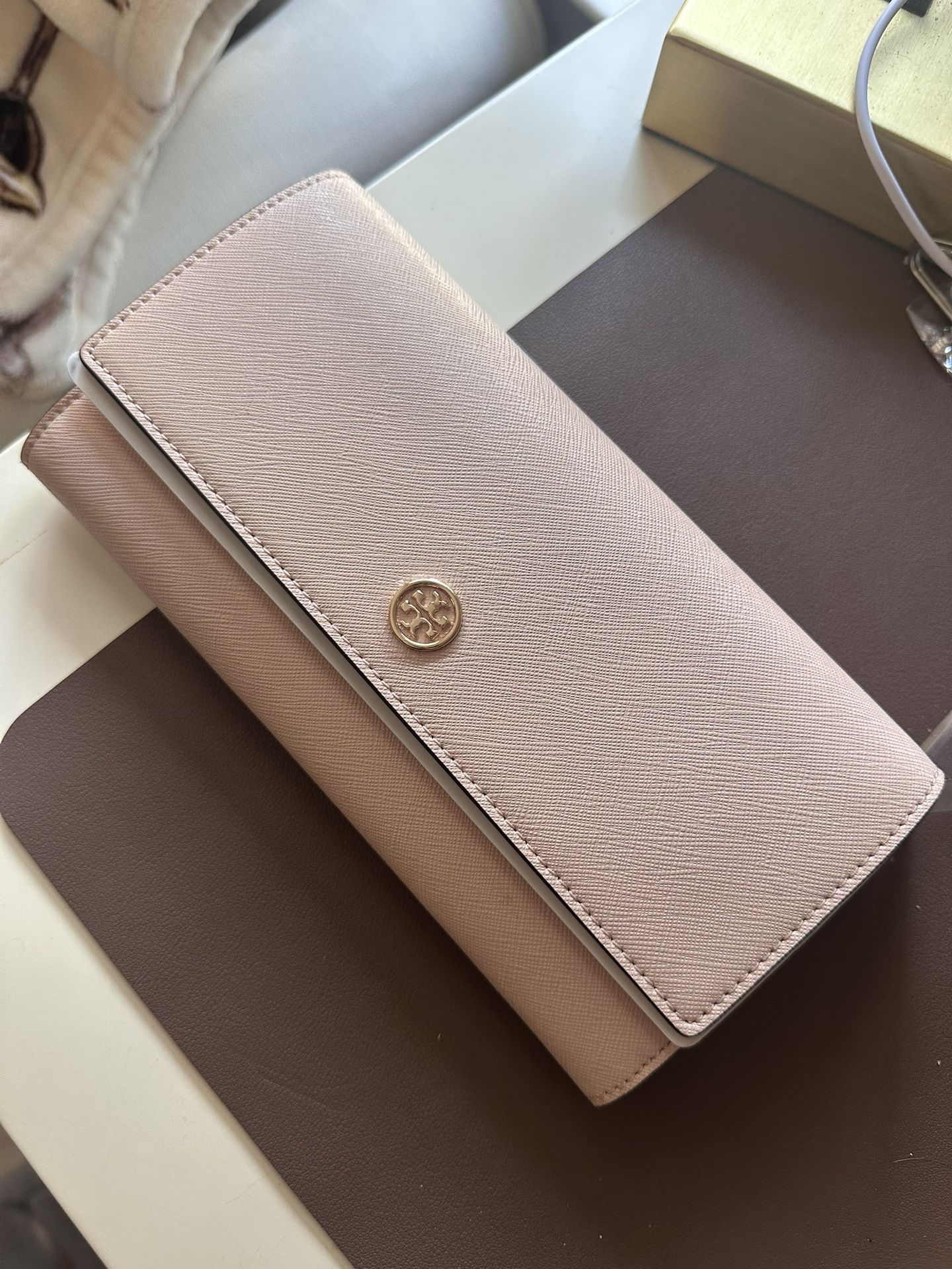 Tory Burch Blush Pink Continental Wallet – New, Never Used