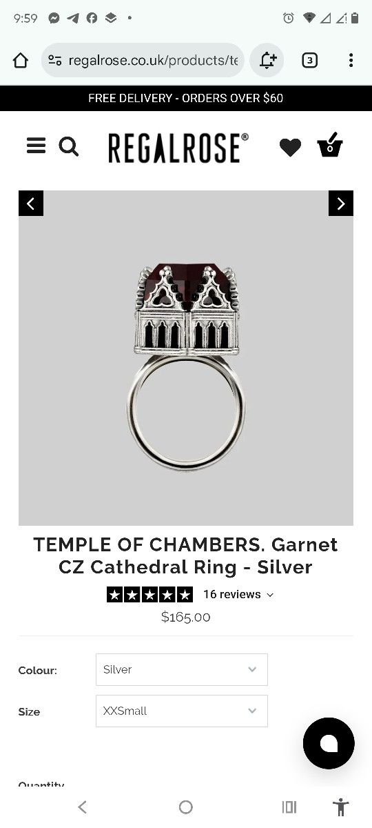 An Antique Silver & a Large Ruby Beautiful Ruby Gem