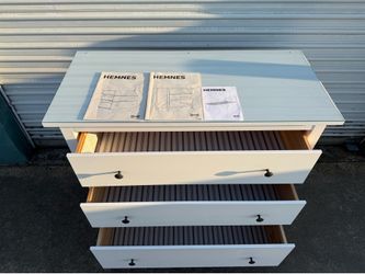 White ikea Dresser
