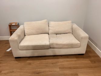 White couch