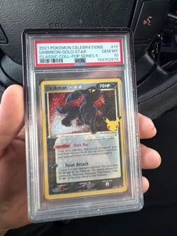 2021 Celebrations Umbreon Gold Star! PSA 10
