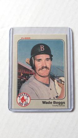 1983 Fleer Wade Boggs RC.