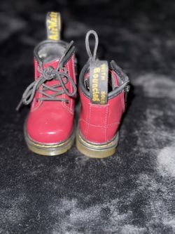 Burgundy Toddler Dr Martens