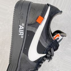 Nike Air Force 1 Low Off White Black White 16
