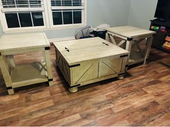 Table and side tables
