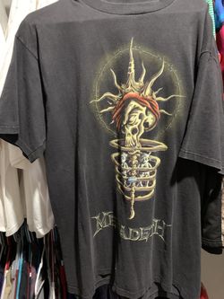 Vintage Megadeth Youthanasia Shirt