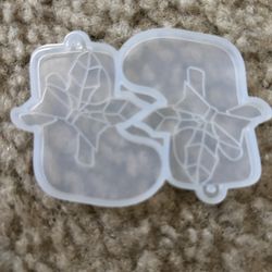 mold tiny mold resin key chain making art project christmas