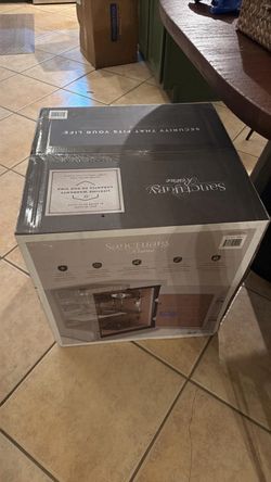 Sanctuary 1.7 cu. ft. Fire and Waterproof Home and Office Safe with Electronic Lock, Frost Gray