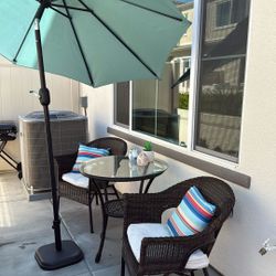 Patio Set with Umbrella