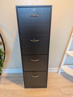 Brown Filing Cabinet